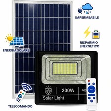 Faro Led 200w Con Pannello