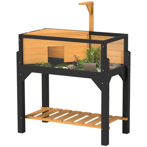 Pawhut wooden tortoise - pawhut,