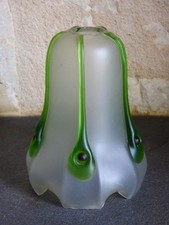 Ancienne tulipe en verre