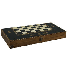 Set backgammon ebano rurale