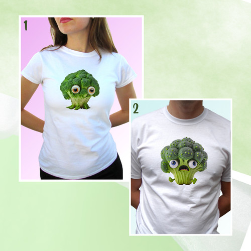 Shirt broccoli maglietta - broccoli,