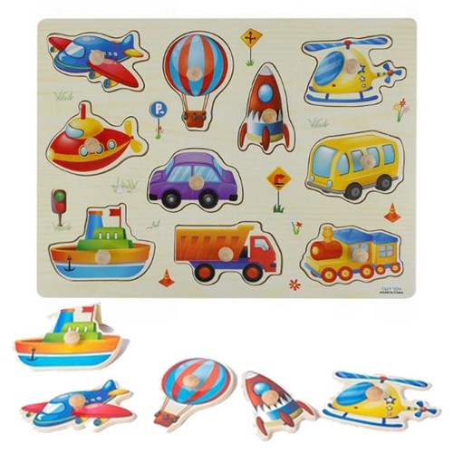 Puzzle legno incastro - legno,