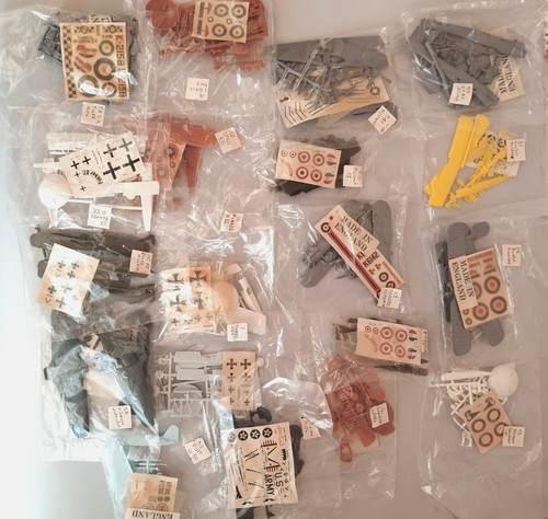 Lotto kit airfix vintage - lotto,