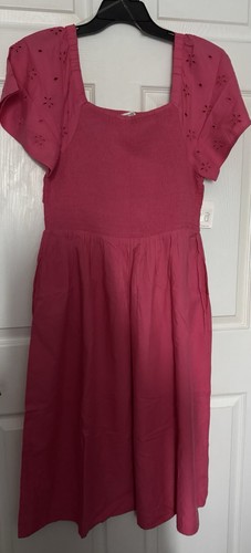Abito midi rosa - abito,