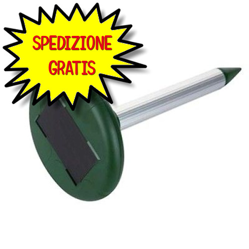 Scaccia talpe solare stelo - talpe,