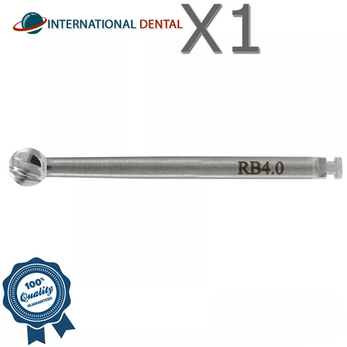 Round burs ø4 0mm stainless - round,
