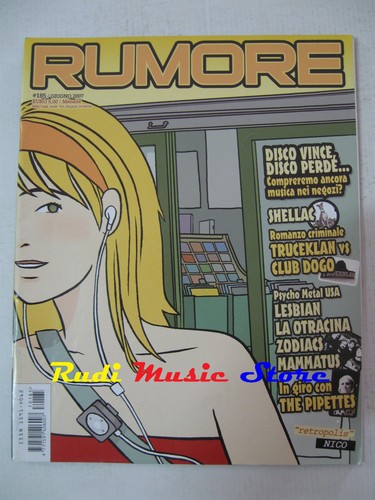 Rivista rumore 185 2007 - rumore, 185/2007