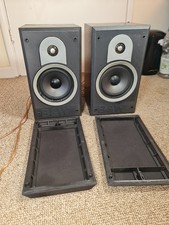 Coppia di diffusori da libreria hifi vintage B&W Bowers Wilkins DM600 