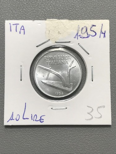 Italia repubblica moneta - italia, 10