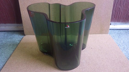 Vaso vetro verde savoia - vaso, alvar