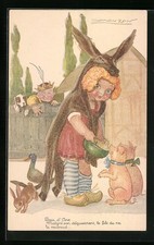 Cartolina artistica Mauzan