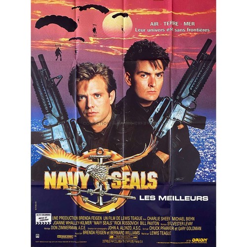 Poster film francese - , navy