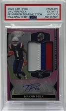 Ja'Lynn Polk Rookie Auto PSA