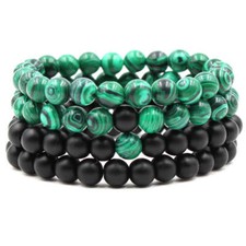 Braccialetti malachite - di,