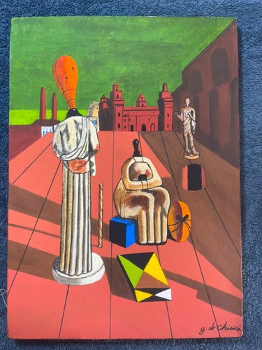 Giorgio chirico quadro - de,