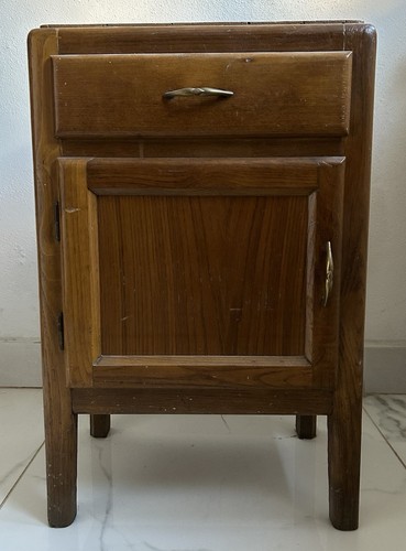 Comodino vintage legno - in,