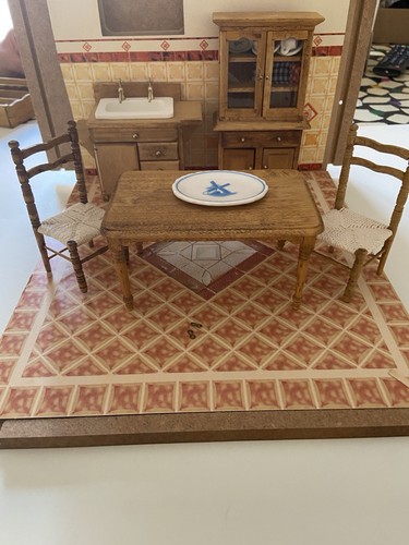 Cucina legno miniatura - di,