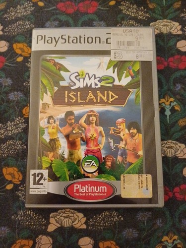 Ps2 the sims island - the,