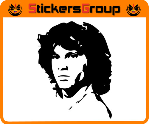 Adesivo jim morrison per auto - per,