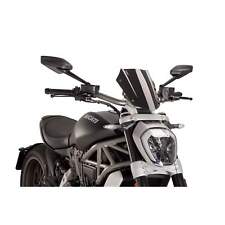 Cupolino PUIG regolabile sport nero per Triumph 955 Sprint ST 1999-2004