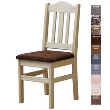 Sedia sedia imbottita pino