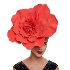 Cappello donna grande fiore