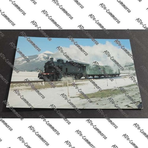 Cartolina locomotiva vapore - locomotiva,