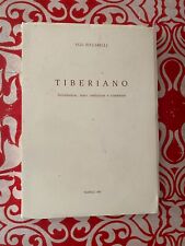 Ugo Zuccarelli. Tiberiano. Napoli 1987 rare