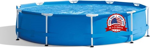 Piscina alberca con marco - piscina,