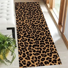 Tappeto runner leopardato