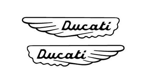 Adesivi serbatoio ducati - 2,
