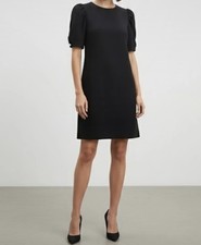 Tubino nero donna con perle