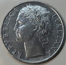 1974 Italia Corona 100 Lire