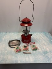 Lanterna rossa vintage Colman