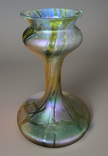 Vaso vetro artistico boemo - vetro,