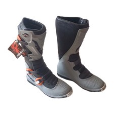 Stivali Moto Falco 101 Extreme Argento Arancione 46