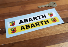 ABARTH Adesivi Copertina Logo