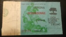 Biglietto  - Verona Inter