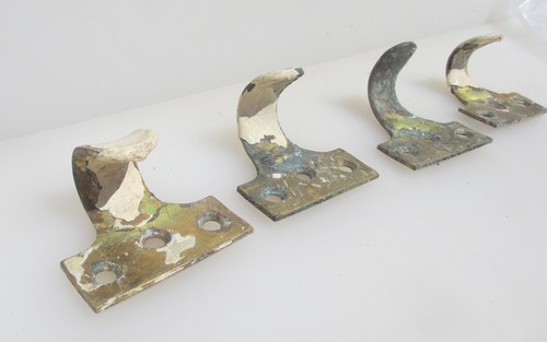 Alzacristalli vintage ottone