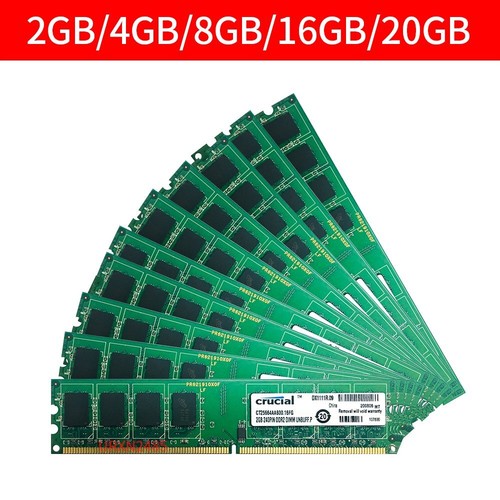 Per crucial 20gb 16gb - 8gb, 4gb