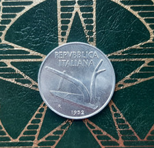 ($)   10 Lire 1952 (Spighe) - (qFDC) - REPUBBLICA ITALIANA - Monetazione in Lire