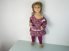 Bambola artistica Hildegard Günzel bambola in resina 68 cm. Ottime condizioni