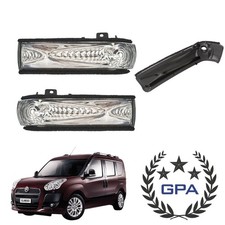 COPPIA FRECCE SPECCHIO RETROVISORE FIAT DOBLO 2009 2010 2011 2012 2013 2014 2015