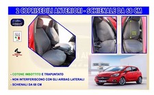 Coprisedili OPEL Corsa 2015>Fodere per auto copri sedili Schienali set su misura