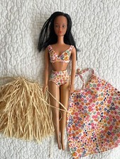 Barbie 1975 Hawaiian Steffi Face Mattel #7470 bikini gonna e gonna erba vintage