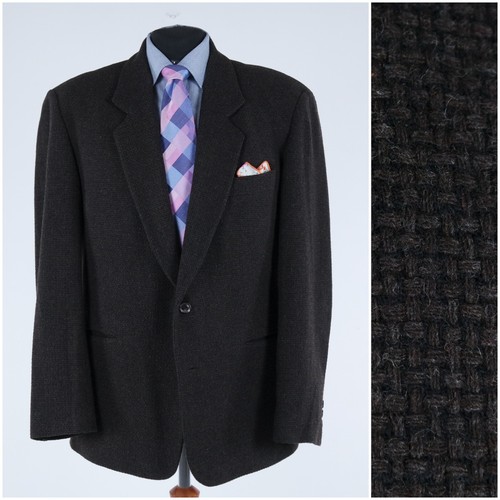 Vintage knitted blazer - knitted, 46r