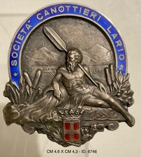 LAGO DI COMO SOCIETÀ CANOTTIERI LARIO DISTINTIVO SPORTIVO LIBERTY