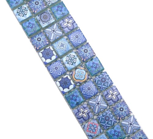 Mosaico borde bordura vetro - mosaico,