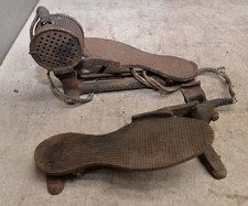 2 pedali pedali in ghisa da