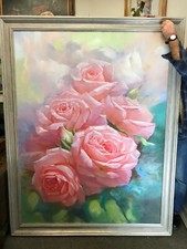 Un bel dipinto a olio gigante